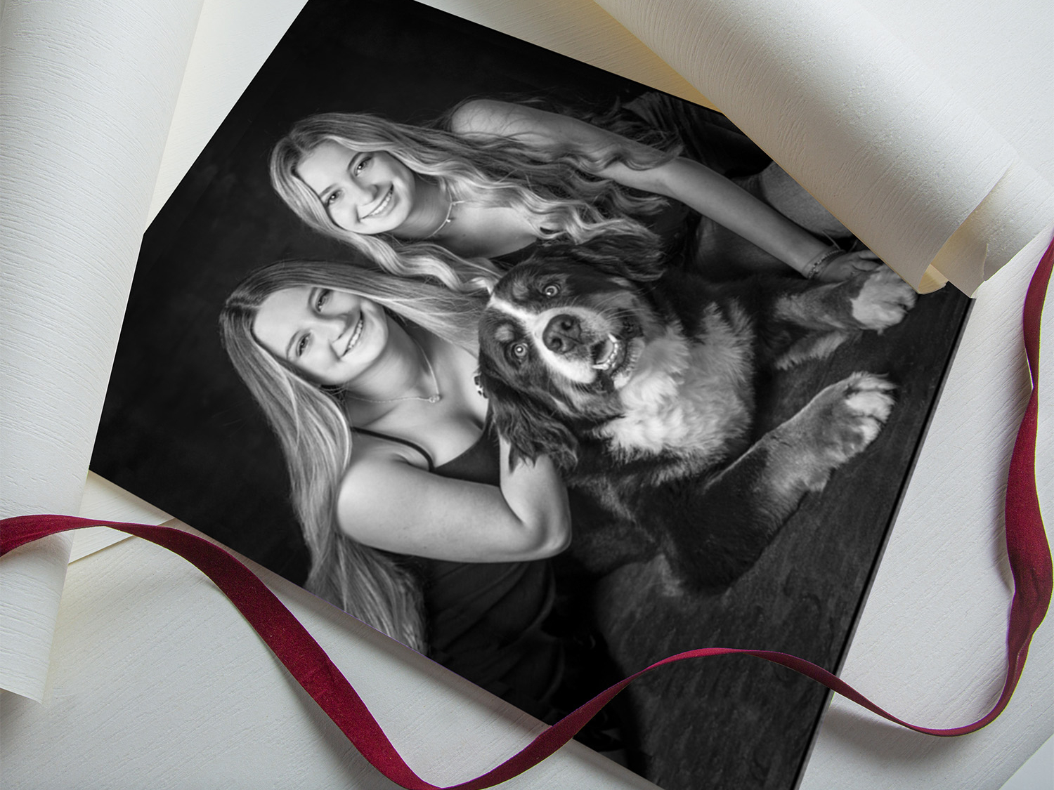 black and white 8x10 print